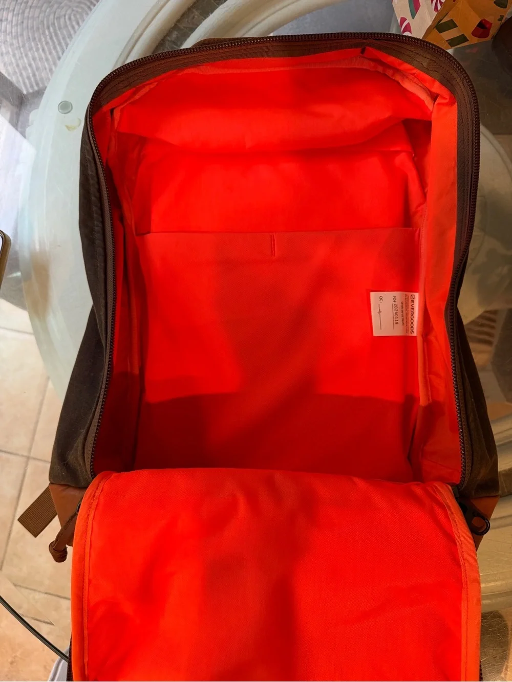 EVERGOODS x Carryology CB22 Civic Bookbag 22L + Civic Access Pouch Bundle Wax
